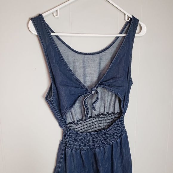 GAP 1969 Denim Jumper Dress Blue Extra Small XS - Picture 6 of 7